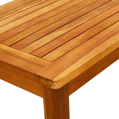 Coffee Table Natural Acacia Solid Acacia Wood Small Durable