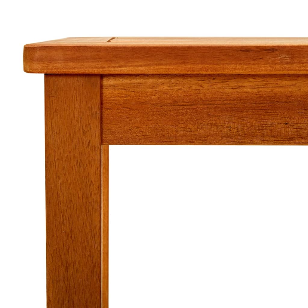 Coffee Table Natural Acacia Solid Acacia Wood Small Durable