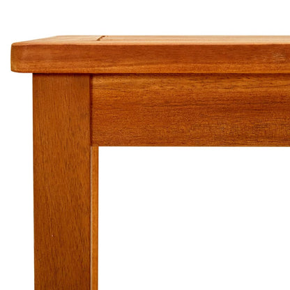 Coffee Table Natural Wood Solid Acacia Wood Medium Durable