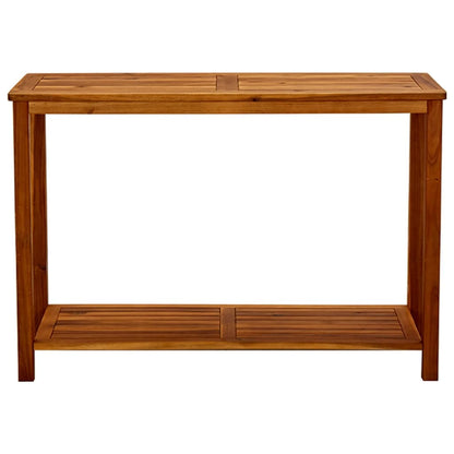 Garden Console Table Solid Acacia Wood Large Durable
