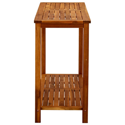 Garden Console Table Solid Acacia Wood Large Durable