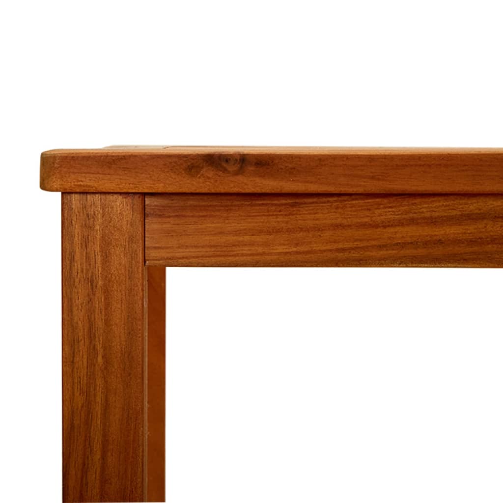 Garden Console Table Solid Acacia Wood Large Durable