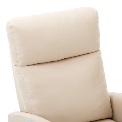 Electric Massage Recliner Cream