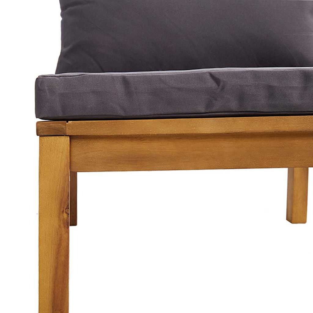 Middle Sofa Dark Grey