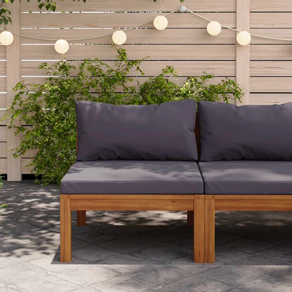 Middle Sofa Dark Grey