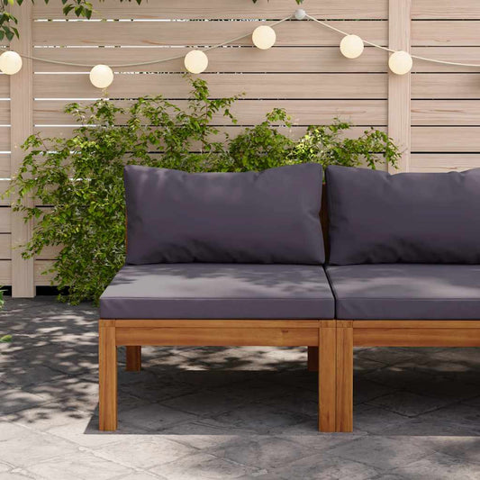 Middle Sofa Dark Grey