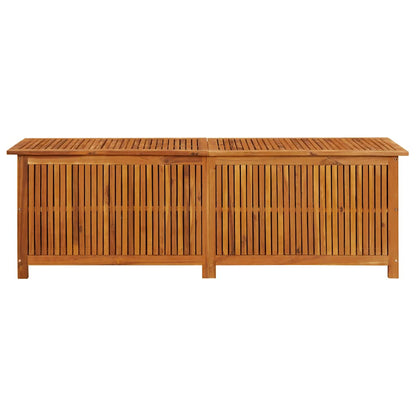 Storage Box Oiled solid acacia wood 68.9 in x 19.7 in x 22.8 in