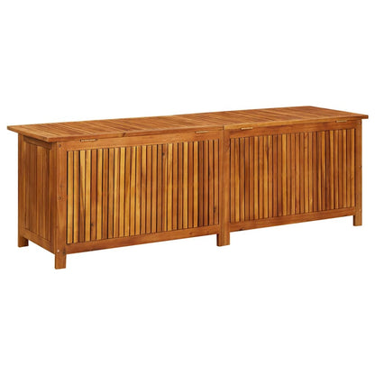 Storage Box Oiled solid acacia wood 68.9 in x 19.7 in x 22.8 in