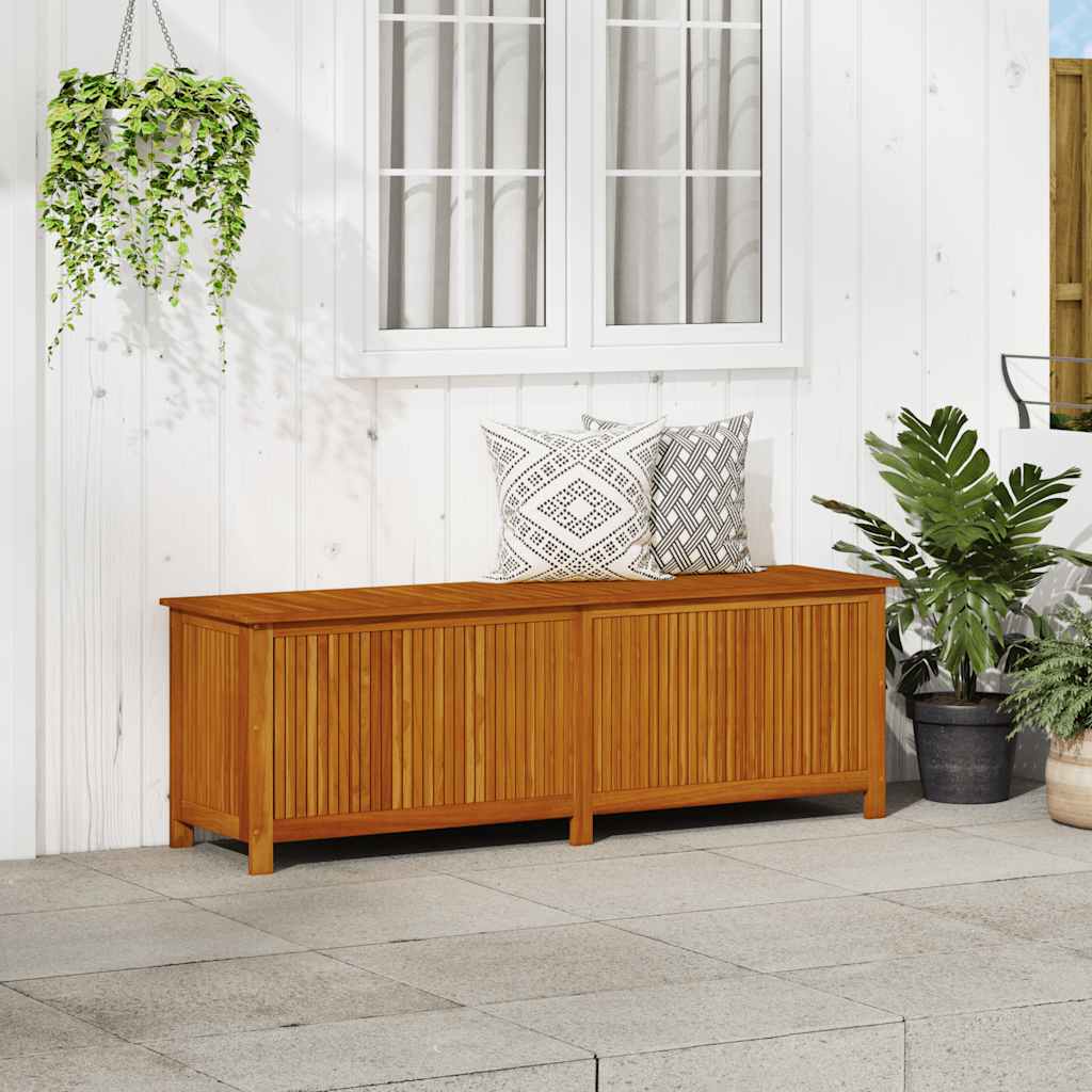 Storage Box Oiled solid acacia wood 68.9 in x 19.7 in x 22.8 in