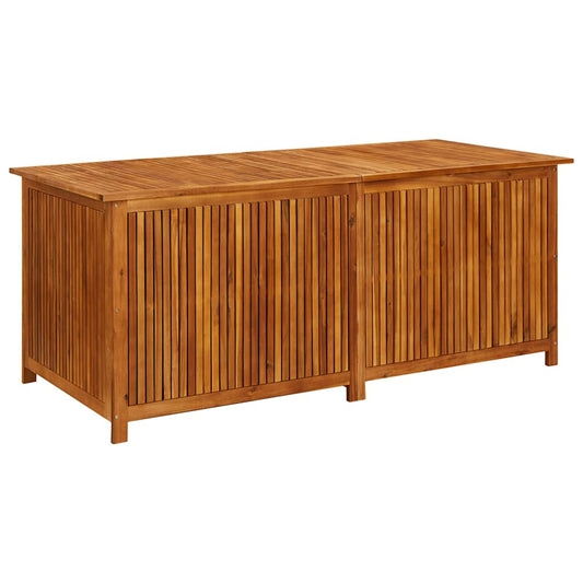 Storage Box Natural Wood Solid Acacia wood 68.9 x 31.5 x 29.5 in