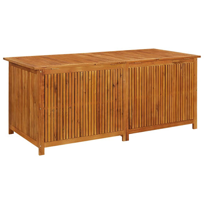 Storage Box Natural Wood Solid Acacia wood 68.9 x 31.5 x 29.5 in
