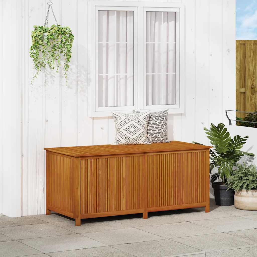 Storage Box Natural Wood Solid Acacia wood 68.9 x 31.5 x 29.5 in