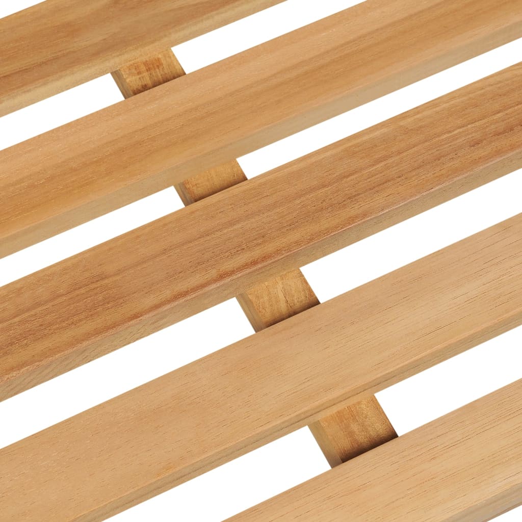 Garden Bench Natural Teak Solid Teak Wood Medium Durable