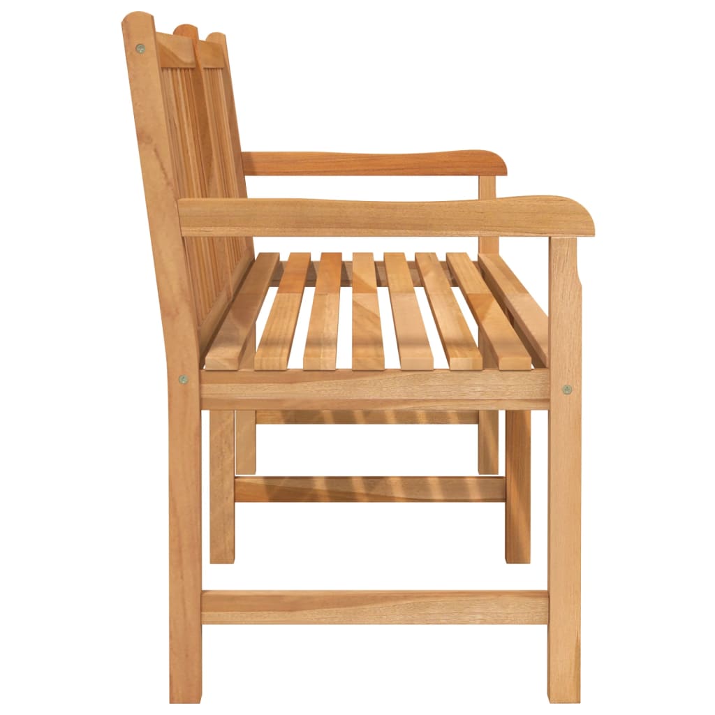 Garden Bench Teak Solid Teak Wood 59.1 in Sturdy Garden Bench