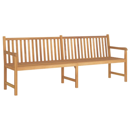 Garden Bench Warm Teak Wood Fine Sanded Teak Hardwood Large