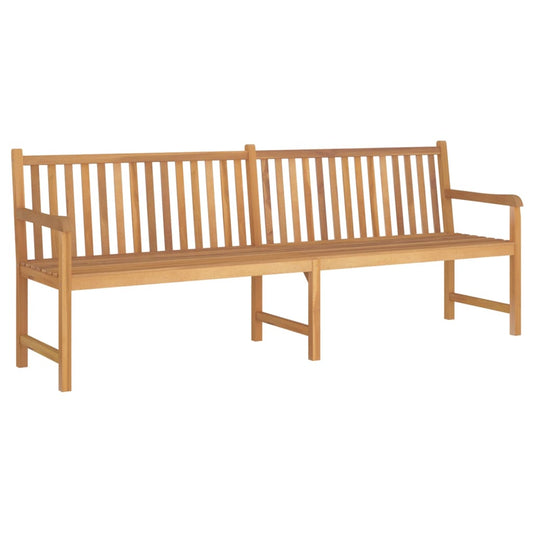 Garden Bench Warm Teak Wood Fine Sanded Teak Hardwood Large