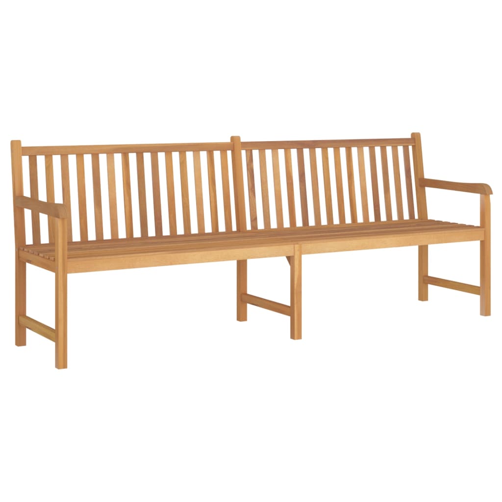 Garden Bench Warm Teak Wood Fine Sanded Teak Hardwood Large