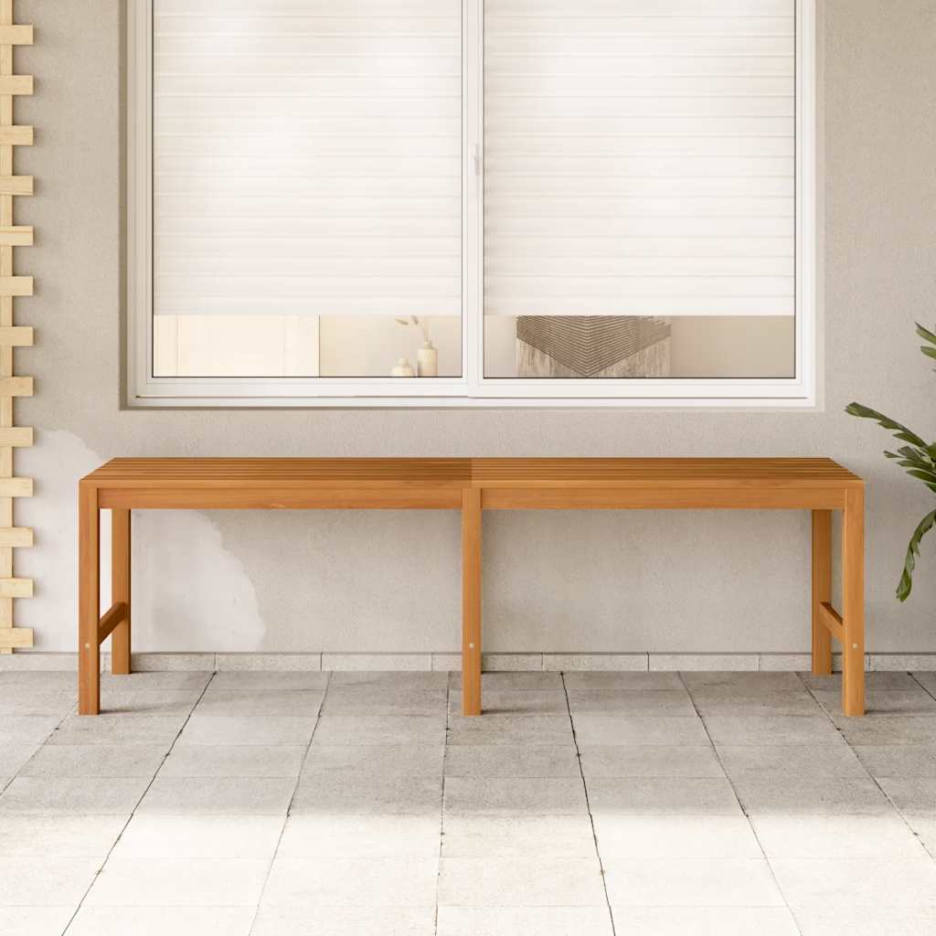 Bench Teak Solid Teak Wood 59.1 in long Durable Garden Bench