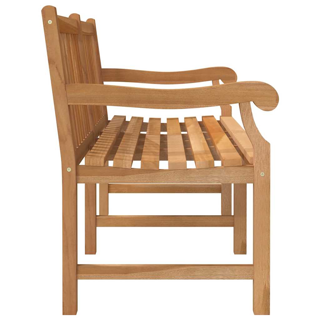 Garden Bench Light Brown Solid Teak Wood Extra Heavy Durable