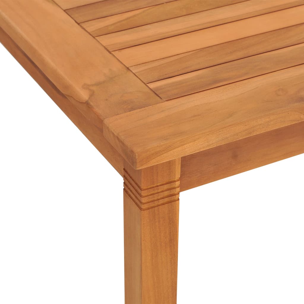 Dining Table Teak Solid teak wood Small Durable Dining Table