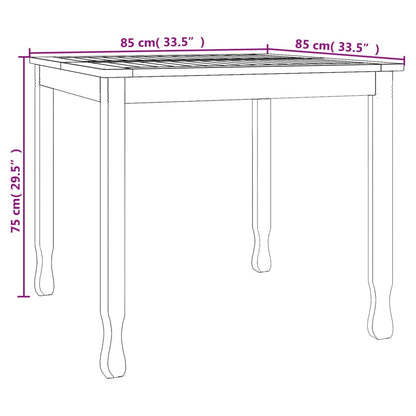 Dining Table Teak Solid teak wood Small Durable Dining Table