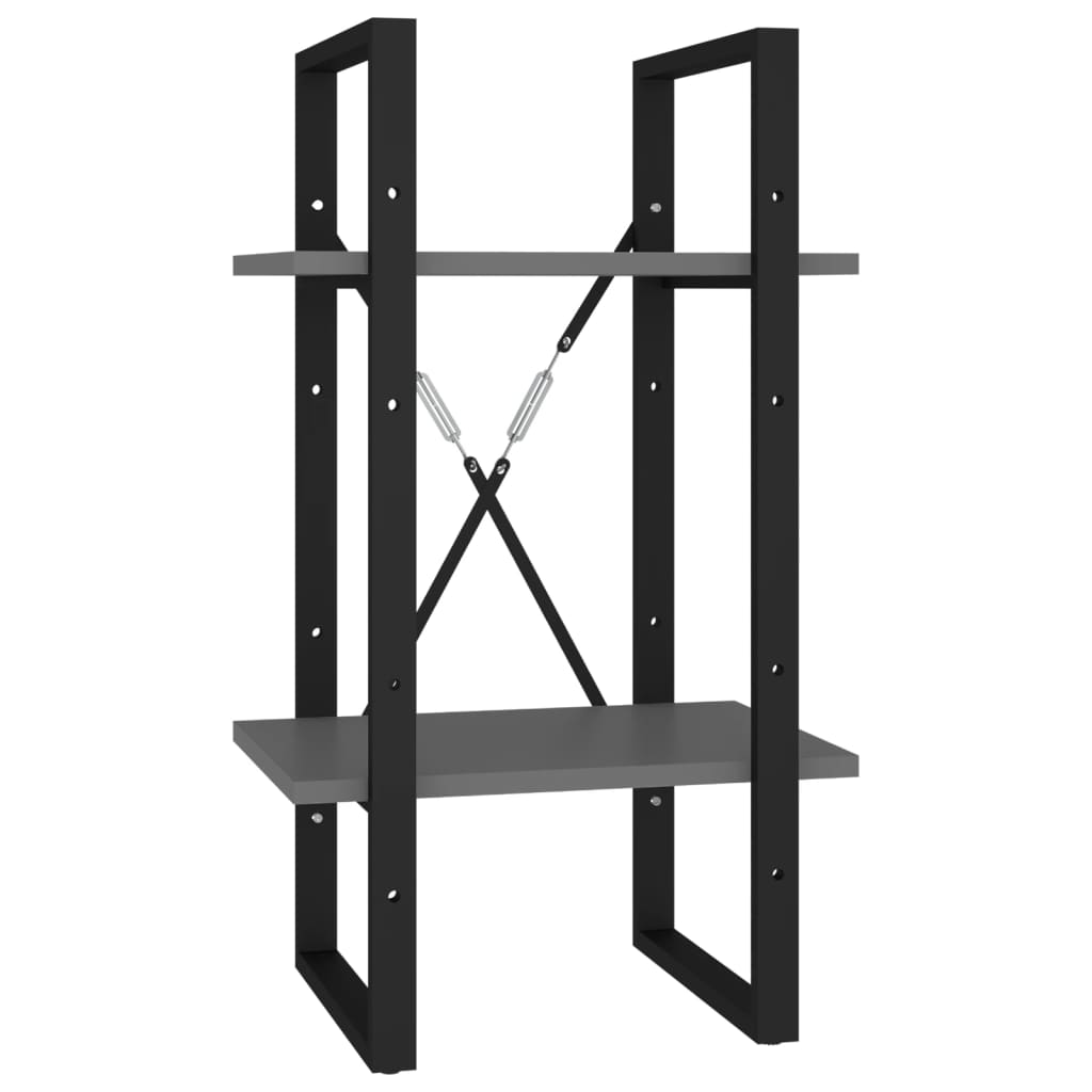 Book Cabinet Grey Engineered wood Medium Book Cabinet