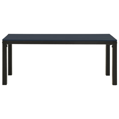 Garden Bench Black Steel Garden Bench Rectangular Vintage