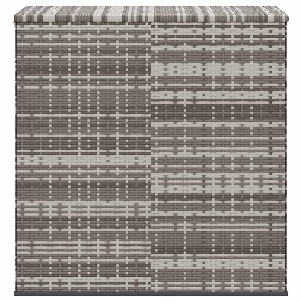 Cushion Box Grey PE rattan 39.4x19.3x40.7 in Cushion Box