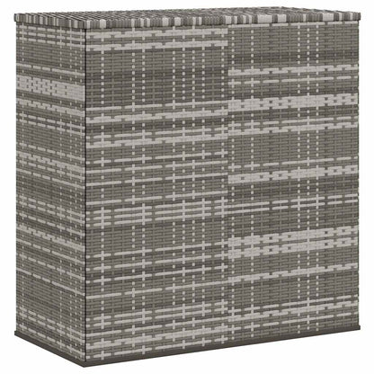 Cushion Box Grey PE rattan 39.4x19.3x40.7 in Cushion Box