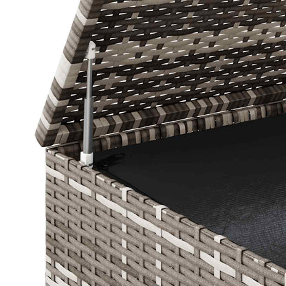 Cushion Box Grey PE rattan 39.4x19.3x40.7 in Cushion Box