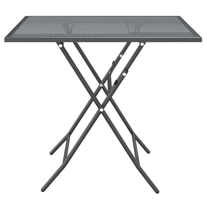 Garden Table Anthracite Expanded metal mesh Large Durable