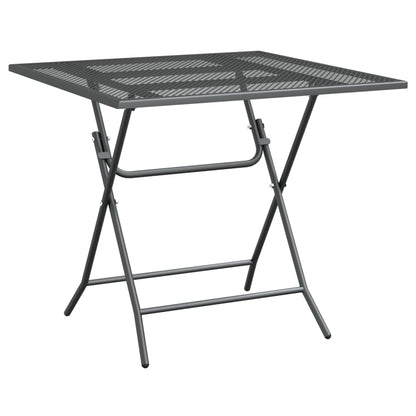 Garden Table Anthracite Expanded metal mesh Large Durable