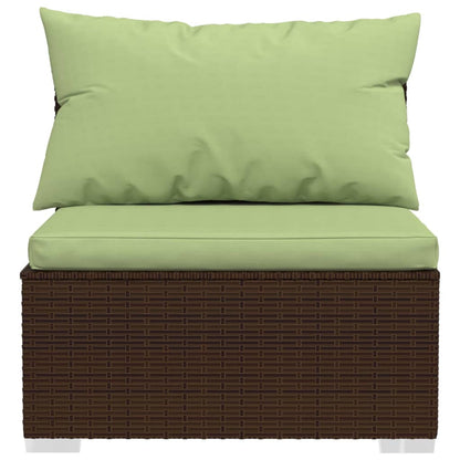 3-seater Sofa Brown, Green