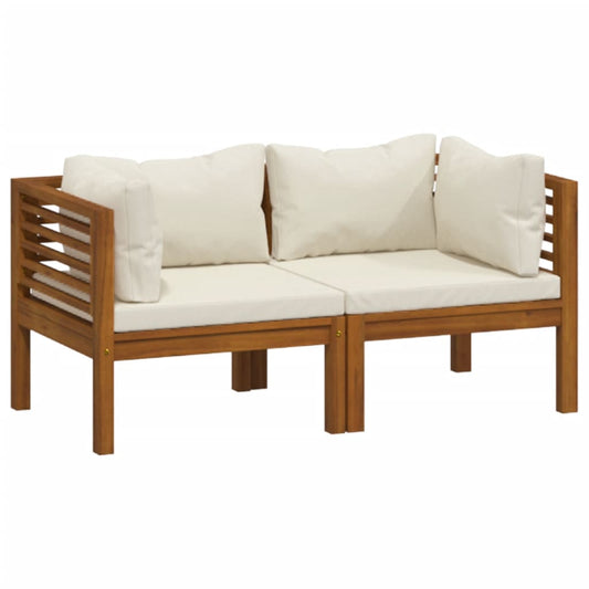 Garden Lounge Set Cream, Brown
