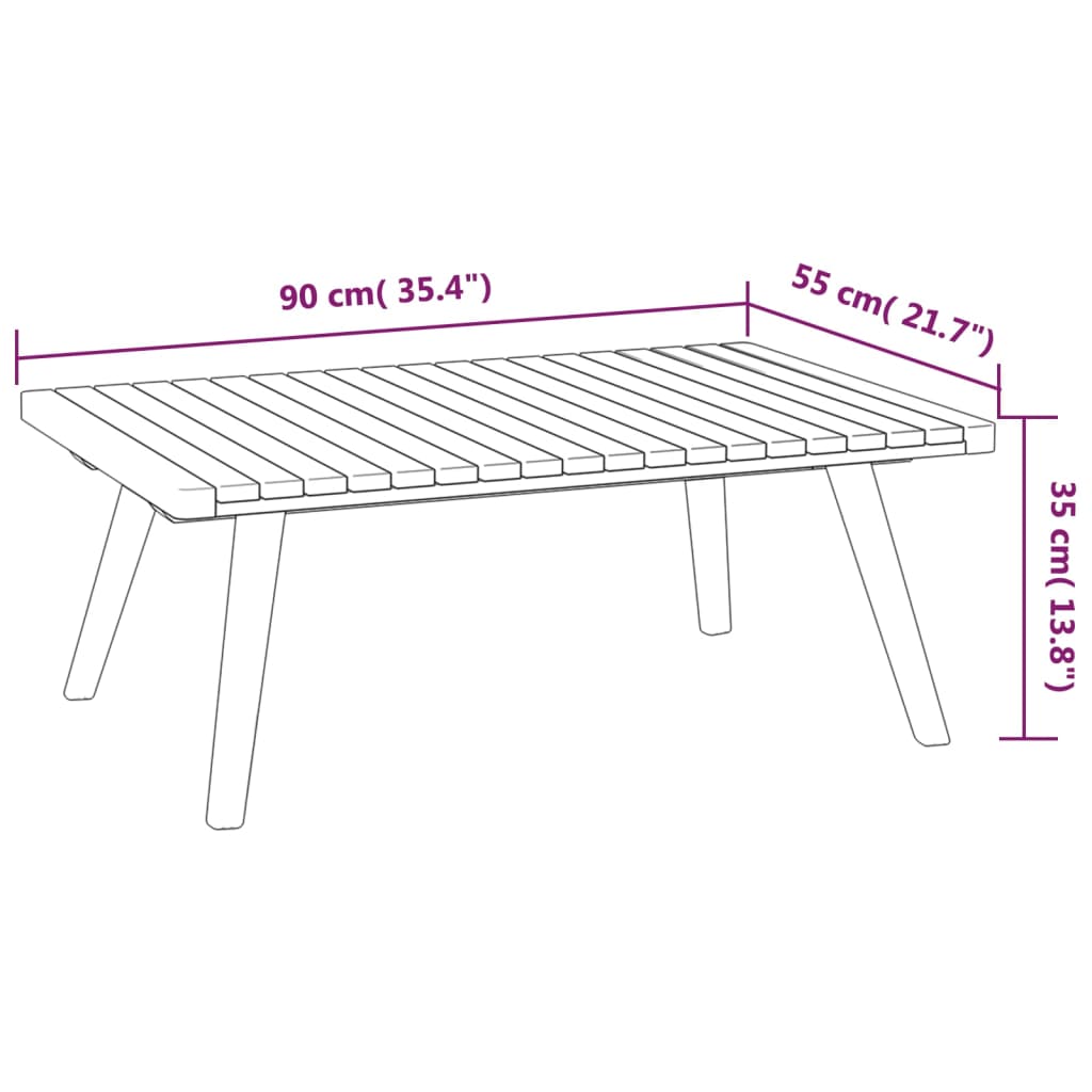 Garden Lounge Set Dark grey, white