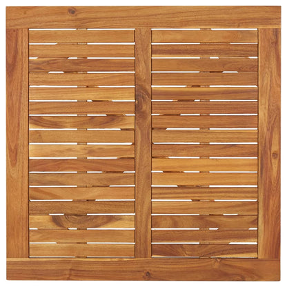 Garden Dining Set Natural wood Solid acacia wood 5 piece set