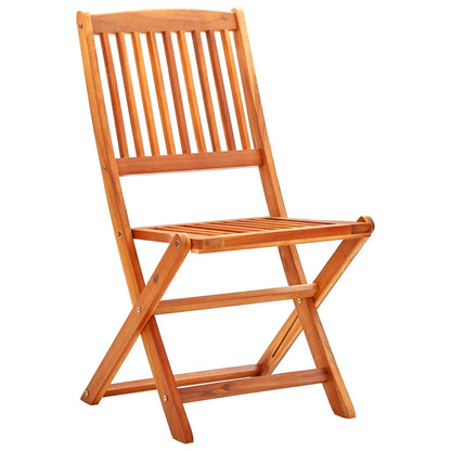Outdoor Dining Set Wooden Solid eucalyptus wood Compact