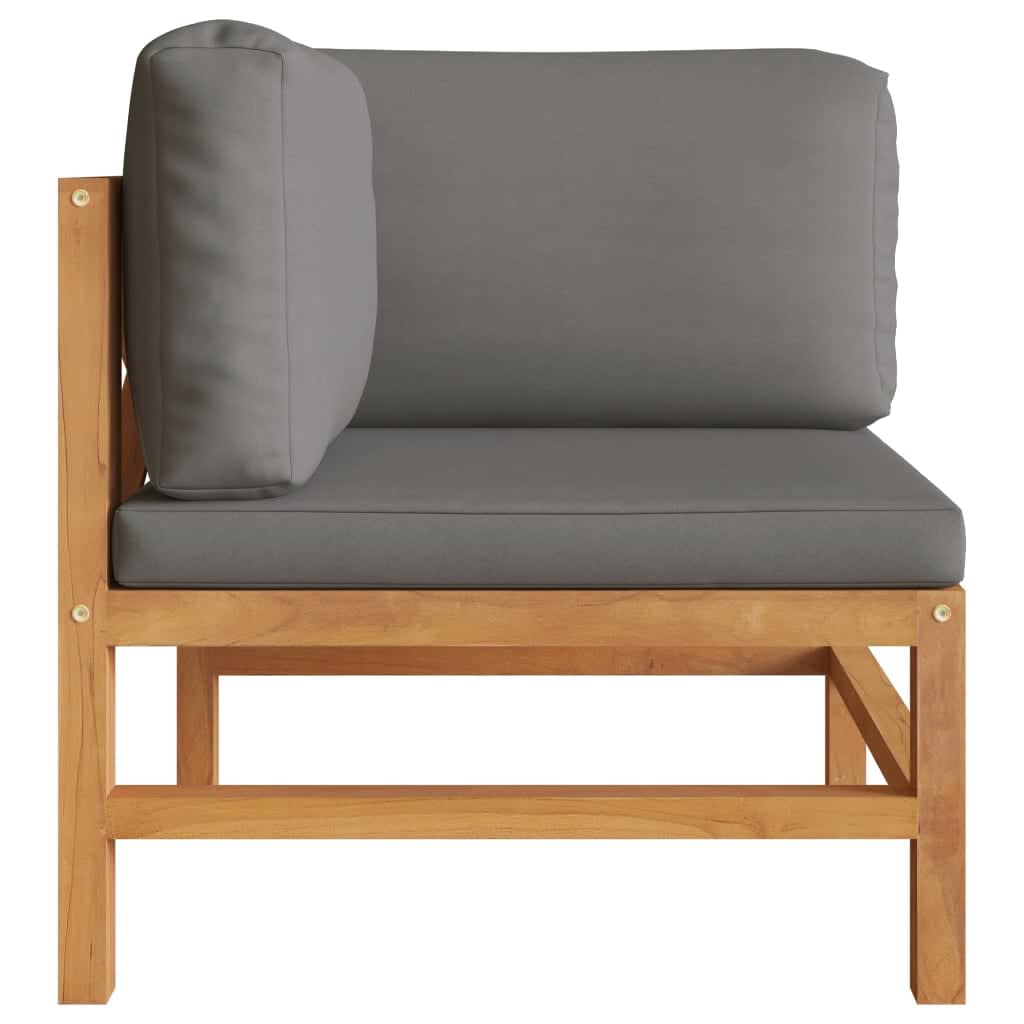 2-seater Garden Sofa Teak Teak wood Medium Durable
