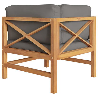 2-seater Garden Sofa Teak Teak wood Medium Durable