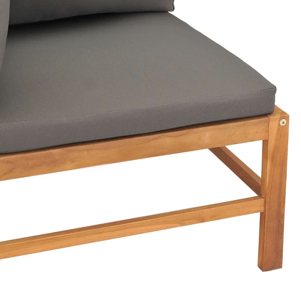 2-seater Garden Sofa Teak Teak wood Medium Durable