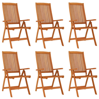 Garden Dining Set Reddish-brown Solid eucalyptus wood Medium