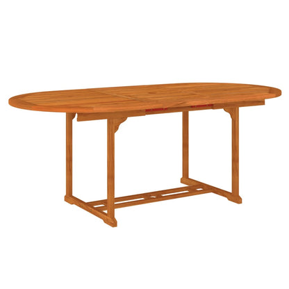 Garden Dining Set Reddish-brown