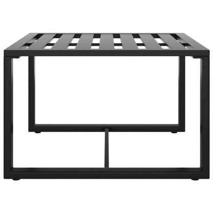 Garden Sofa Set Anthracite Aluminum Medium Modular
