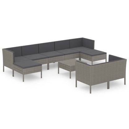 Garden Lounge Set Grey