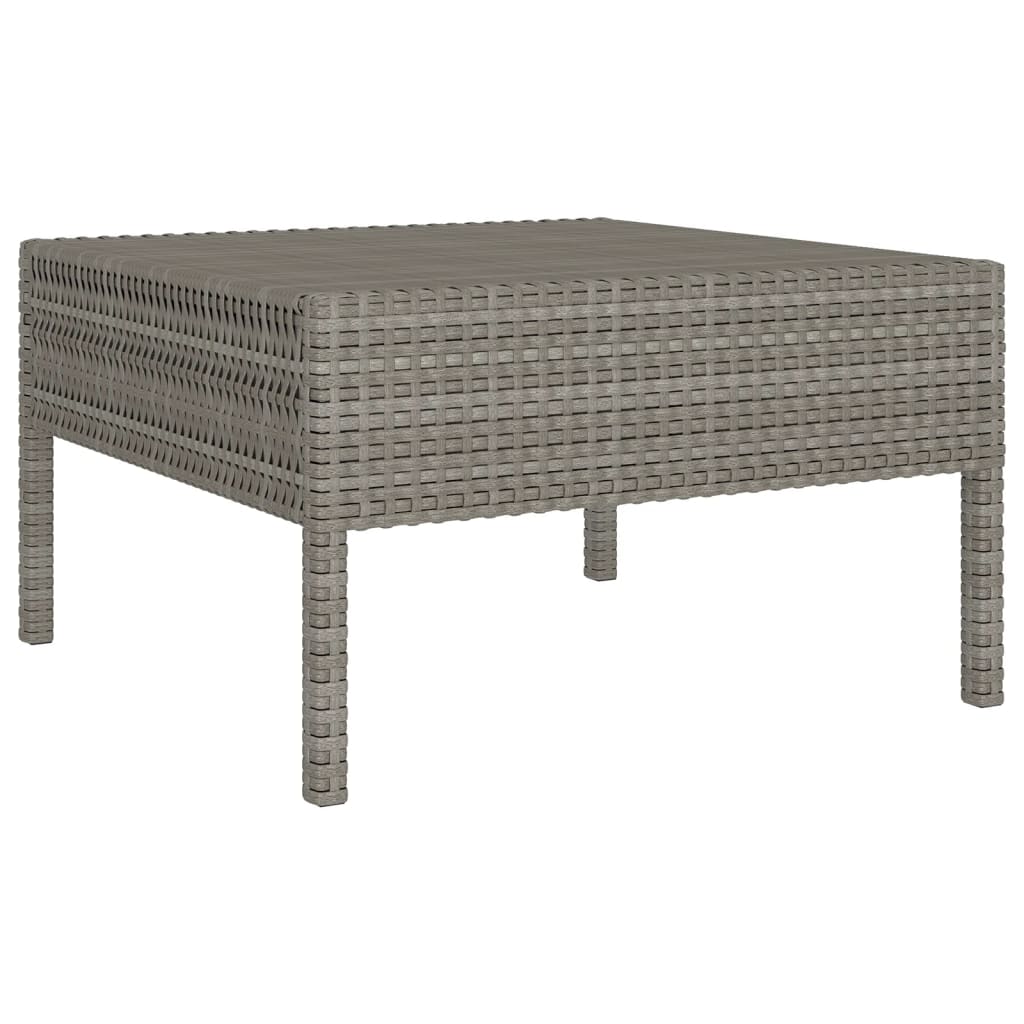 Garden Lounge Set Grey, Anthracite