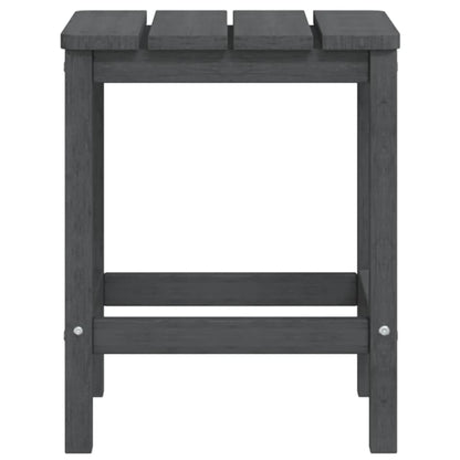 Garden Table Anthracite HDPE Small UV-resistant materials