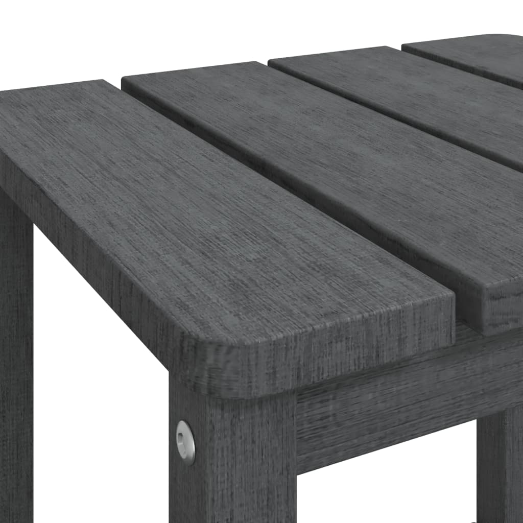 Garden Table Anthracite HDPE Small UV-resistant materials
