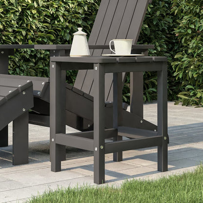 Garden Table Anthracite HDPE Small UV-resistant materials