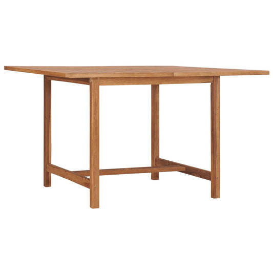 Garden Dining Table Warm Teak Teak wood 43.3x43.3x29.5 in Durable
