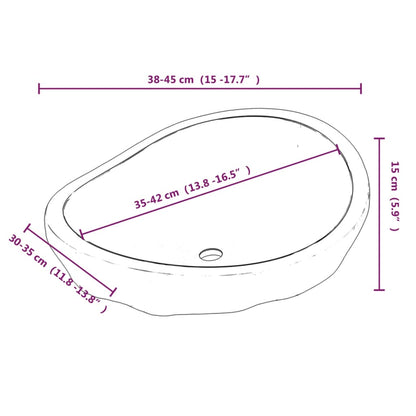 Vanity Cabinet With Sink Black and Brown Solid teak wood, River stone